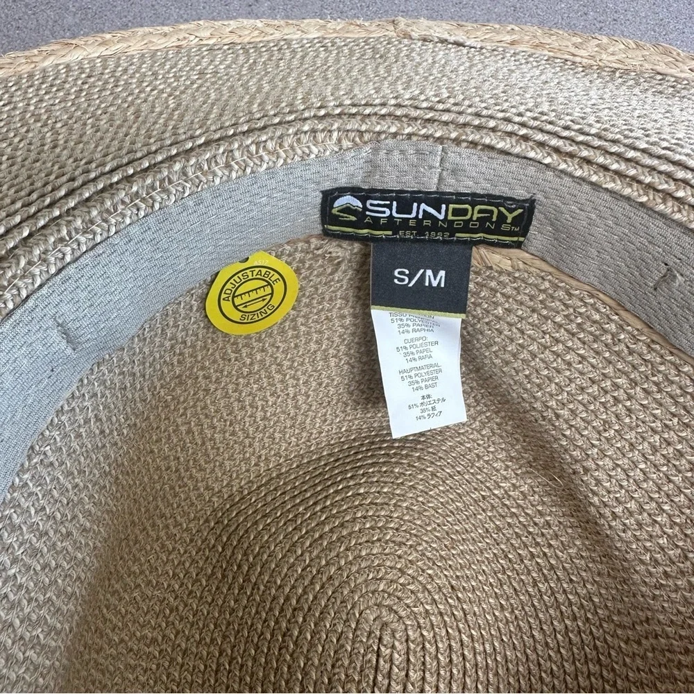 REI Wide Brim Straw Sun Hat in Tan